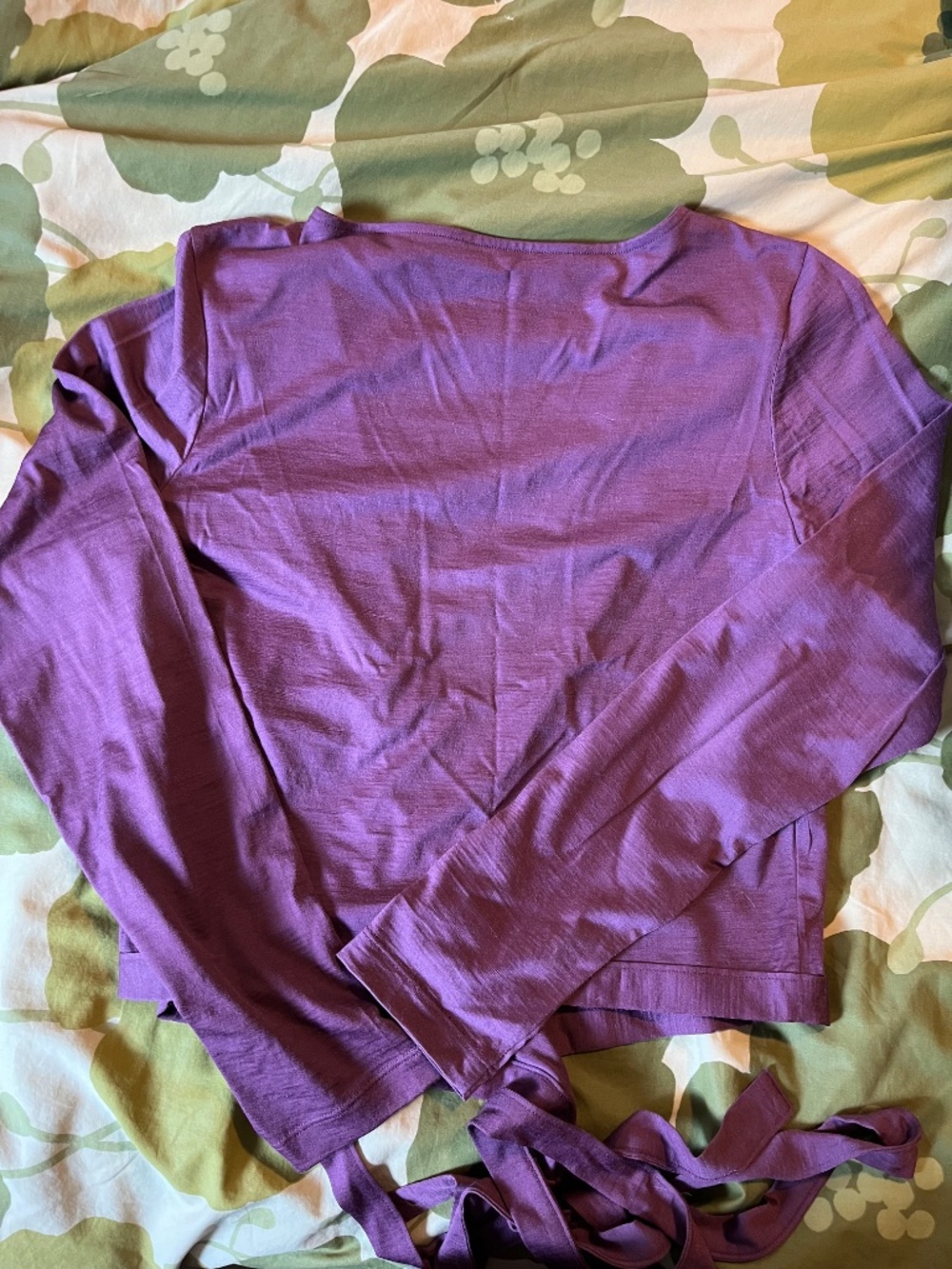 Wool& Natalia Wrap in Rosewood Size M - Picture 3 of 3